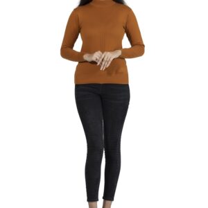 KALPANA Turtle neck pullover with front design